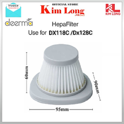 Bộ Lõi Lọc DEERMA DX115C / DX118C máy hút bụi cầm tay - Hàng chính hãng