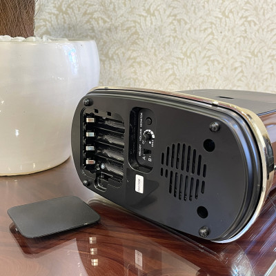 Đồng hồ để bàn Nhật Bản Rhythm 4RH791WU23- Kt 21.2 x 28.8 x 12.0cm, 1.03Kg. Vỏ nhựa, dùng PIN