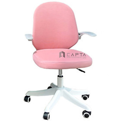 Ghế học bài ở nhà màu hồng CE1016-M Nội thất Capta Ghế xoay học sinh tiểu học trung học tay nâng hạ độ cao chân bánh xe Girls’ study chair