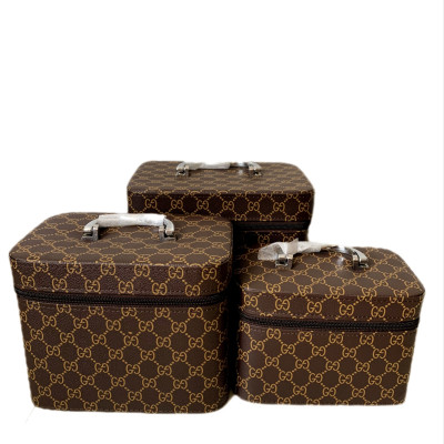 Hộp đựng mỹ phẩm, cốp trang điểm nhiều họa tiết mang đi du lịch tiện lợi 