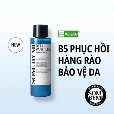 Nước Hoa Hồng Phục Hồi Da Với B5 và Niacinamide Some By Mi Beta-Panthenol Repair Toner 150ml