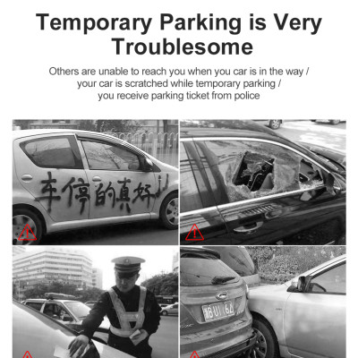 Bảng hiển thị số trên ô tô xe hơi dạ quang hiệu WiWU Lotto Vehicle CH021 - dễ dàng nhìn thấy trong đêm tối, thiết kế kim loại chắc chắn, siêu nhỏ gọn - Hàng nhập khẩu