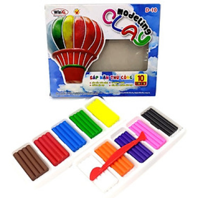 Đất Nặn WinQ D-10 (10 Màu)