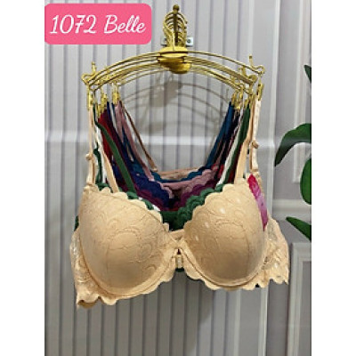 Áo Lót Nữ Mút Mỏng Ren Có Gọng Cài Trước Belle 1072 – Gợi Cảm, Tôn Dáng