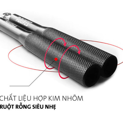 Dây Nhảy Thể Dục Tay Nắm Hợp Kim Nhôm Chính Hãng Aolikes