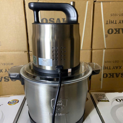 Máy xay thịt công suất 1000W, cối inox 6L Osako OST-1020-hàng chính hãng