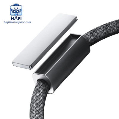 Cáp sạc bọc dù C to C hàng chính hãng Joyroom 60W, nam châm cố định