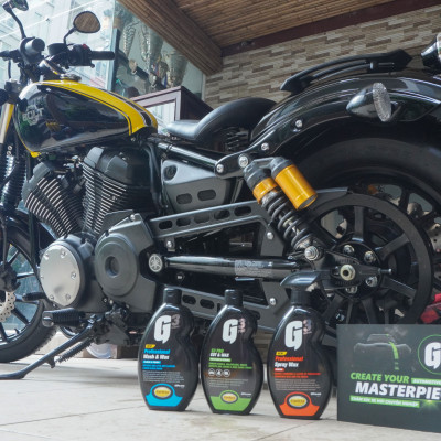 Lơ loại bỏ vết trầy và bảo vệ bề mặt sơn Ô tô, Xe máy G3 Pro Cut % Wax 