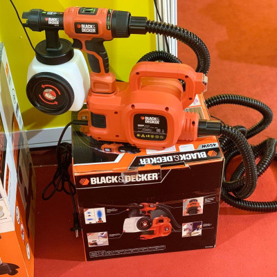 Máy phun sơn dùng điện 450w 1200ml BLACK & DECKER HVLP400-B1- Hàng chính hãng