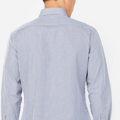 Áo Sơ Mi Nam Dài Tay Họa Tiết Màu Xám Aligro Algs028