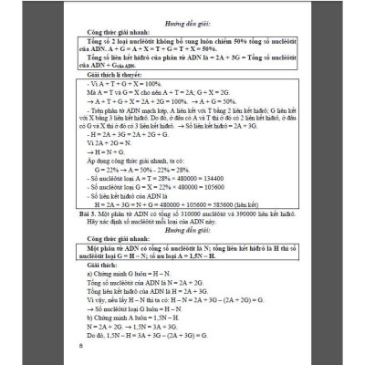SÁCH - Phương pháp mới giải nhanh bài tập di truyền (dùng chung các bộ sgk hiện hành) - HA