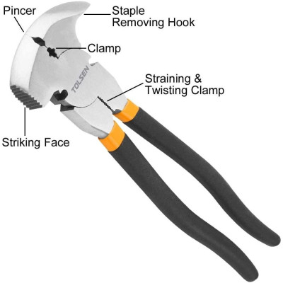 KỀM HÀNG RÀO 10 INCH/250MM TOLSEN 10301 - HÀNG CHÍNH HÃNG