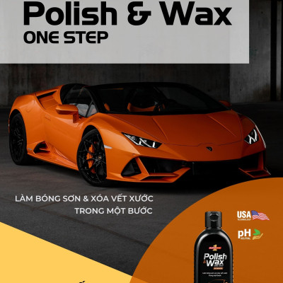 Kem Đánh Bóng và Xóa Vết Xước SUPERONE Polish and Wax One Step - Exterior SOUTHWALL B203