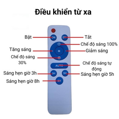 đèn năng lượng mặt trời T8 có 3 công suất 100w (60cm) 150w (90cm) 200w (120cm), chỉ số kháng nước IP67 an toàn khi sử dụng