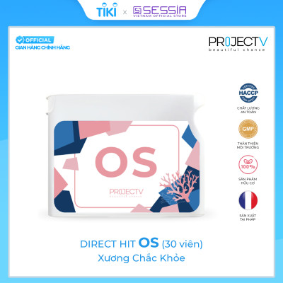 [TẶNG 5 TÚI PV ZIP] Thực Phẩm Sức Khoẻ BR+OS | V Alphabet - Năng lượng, Thần kinh & Xương chắc khoẻ - PROJECT V - Xuất xứ Pháp, Hàng Chính Hãng