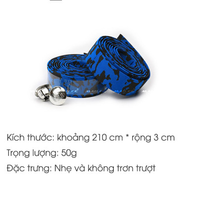 Băng dính quấn ghi đông lái xe đạp chống trơn MCBD-03, chất liệu gel silica chống trượt, giảm chấn khi đạp xe, phụ kiện xe đạp - Mai Lee