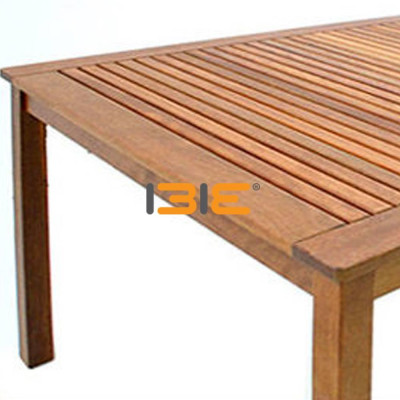 Bộ Bàn Java 6 Ghế Xếp Paradiso IBIE NS3017A (80 x 120 x 72 cm) - Nâu