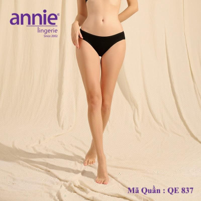 Quần lót nữ trơn vải lụa 4 chiều Signature annie QE837 form basic trẻ trung năng động, thoáng mát thoải mái mặc cả ngày