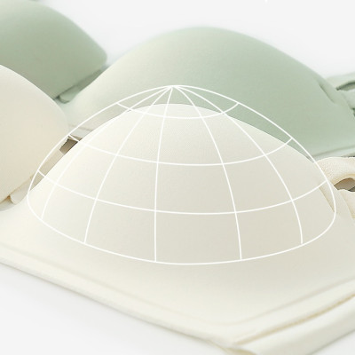 Áo ngực , đồ lót liền mạch đặc biệt push-up thoải mái, Bề mặt vải bóng trơn chống trượt siêu thoải mái bra