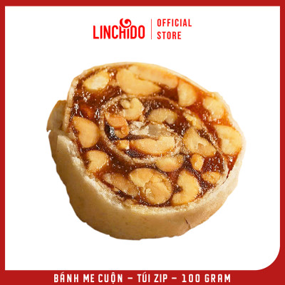Bánh Me Cuộn - Đặc Sản Đồng Tháp - Túi Zip 100 Gram