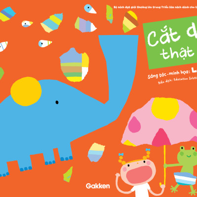 Sách - Tủ Sách Vui Để Học - Cắt Dán Thật Vui!