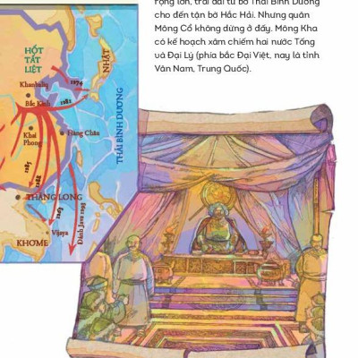 Sách - Lịch Sử Việt Nam Bằng Tranh - Chiến Thắng Quân Mông Lần 1 - Bản Màu - Bìa Cứng