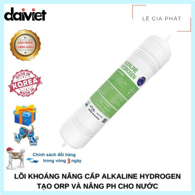 Lõi Khoáng Nâng Cấp HYDROGEN ALKALINE Đại Việt, Hổ Trợ Giảm Sự Oxi Hóa, Xuất Xứ Hàn Quốc Hàng Chính Hãng