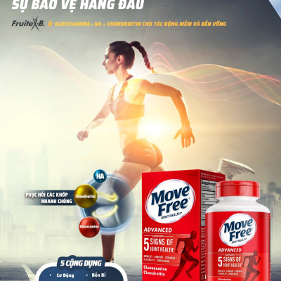 Hỗ trợ giảm đau nhức xương khớp Schiff Move Free Mỹ nâng cao sức khỏe khớp, sụn và xương, tăng khả năng vận động linh hoạt thoải mái-QuaTangMe Extaste