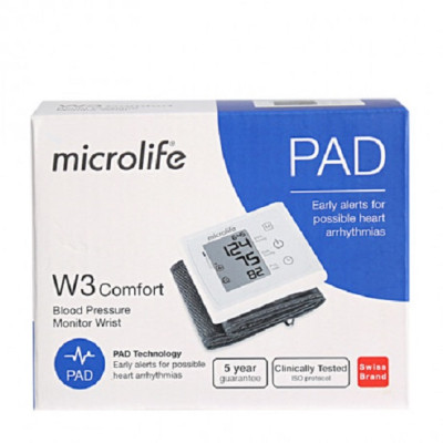 Máy đo huyết áp cổ tay Microlife W3 Comfort
