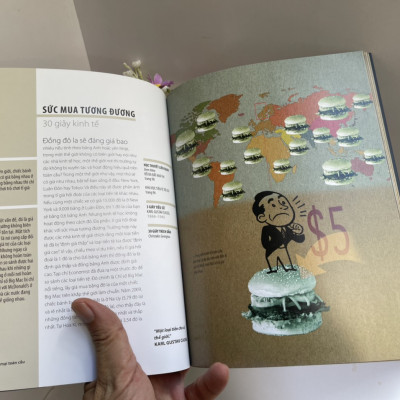 (In màu toàn bộ) 30 GIÂY KHOA HỌC - 30 GIÂY KINH TẾ – Donald Marron – NXB Kim Đồng