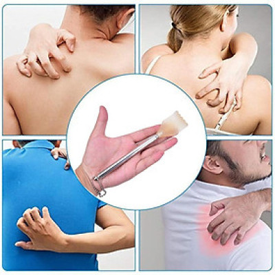 Cây Gãi Lưng INOX Kéo Dài Rút Gọn 58cm - Tay Gãi Siêu Đỉnh Bằng Nhựa Tránh Gây Đau (Xả Kho Giá Rẻ) (Màu Ngẫu Nhiên)