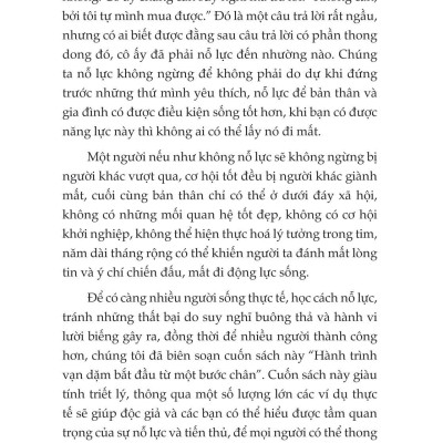 Hành Trình Vạn Dặm Bắt Đầu Từ Một Bước Chân