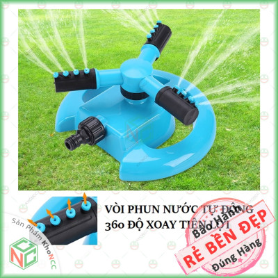 (Tiện Lợi) Vòi Tưới Cây Tự Động Xoay 360 Khi Có Nước KhoNCC Hàng Chính Hãng - Tiết Kiệm Công Sức và Thời Gian Tưới Tiêu - KLM-VTCX360