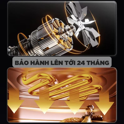 Nồi Chiên Không Dầu Kèm Vỉ Nướng 2-in-1 Mishio MK407: Nâng Tầm Món Ngon, Tiện Lợi Vượt Trội - hàng chính hãng