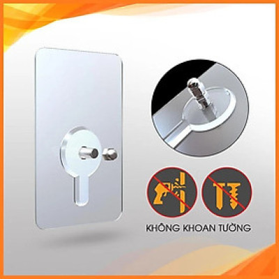 Miếng dán thanh chắn giường, Vít dán tường treo đồ không cần khoan đục, chịu tải cao, chắc chắn và tiện lợi