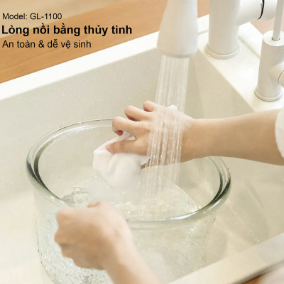 Lò nướng thủy tinh đa năng Gali GL-1121 17 lít 1300w, hàng chính hãng bảo hành 24 tháng, tặng kèm 5 phụ kiện tiện lợi, hàng chính hãng 100%, bảo hành 12 tháng Gali