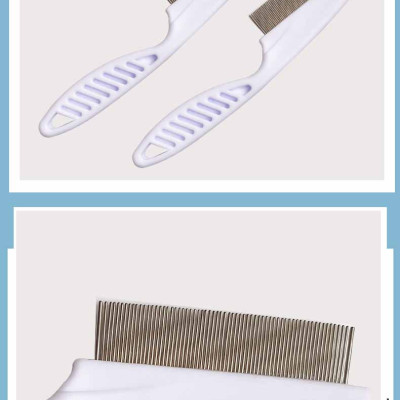 Lược tuốt ve rận bọ chét ve ghẻ cho thú cưng – Genyo comb 017 ( một cái, giao màu ngẫu nhiên )