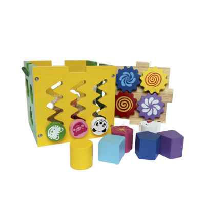 Đồ chơi gỗ Hộp thả khối đa năng | Winwintoys 67022 | Phát triển trí thông minh ,sự khéo tay | Đạt tiêu chuẩn CE và TCVN