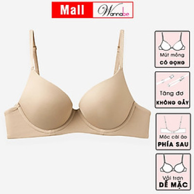 Áo ngực mút đúc mỏng cao cấp WANNABE ANT09 áo chíp gọng dẽo form chuẩn ôm ngực tạo khuôn ngực đầy đặn rất thoải mái