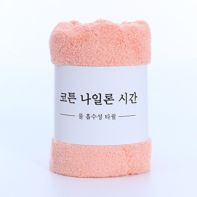 Khăn Mặt Lông Cừu Xuất Hàn MINIIN Siêu Mềm Mịn 50x30cm (Giao Màu Ngẫu Nhiên)