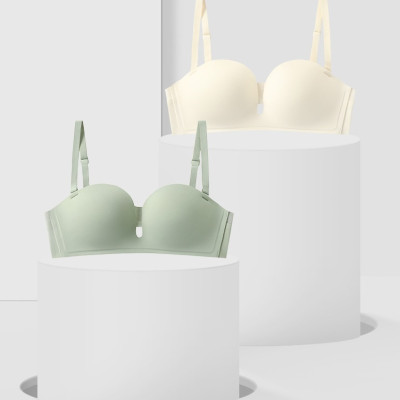 Áo ngực , đồ lót liền mạch đặc biệt push-up thoải mái, Bề mặt vải bóng trơn chống trượt siêu thoải mái bra