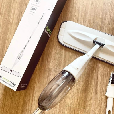 Cây Lau Nhà Phun Sương Siêu Sạch Thiết Kế Chổi Đa Năng Xoay 360 Độ Lau Sạch Mọi Ngóc Ngách Trong Nhà Bạn- Hàng Loại 1 Tốt