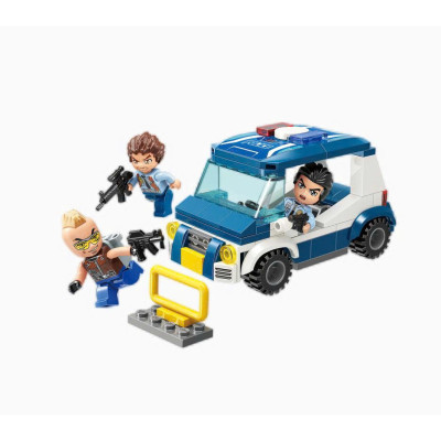 QMAN - 1932 Bộ xếp hình Thành phố Mine - Cảnh sát Thành phố bắt tội phạm (giao ngẫu nhiên)