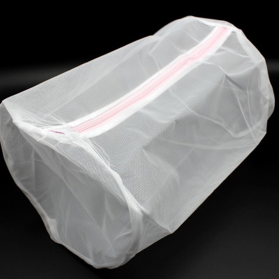 Túi lưới giặt quần áo dạng ống Okazaki cao cấp an toàn & bền dai - Hàng nội địa Nhật Bản.