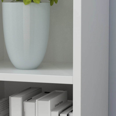 Giá sách bằng gỗ đẹp nhỏ gọn SMLIFE Bleanish