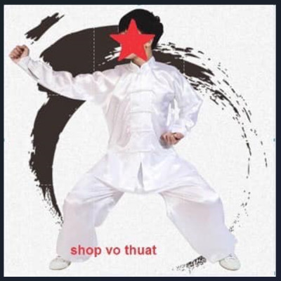 quần áo thái cực quyền - quần áo tập dưỡng sinh màu trắng đủ size