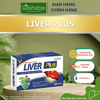 [TPBVSK] Hỗ trợ tăng cường chức năng gan LIVER PLUS( H/60v)