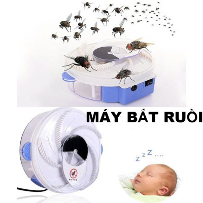Máy Bắt Ruồi Côn Trùng Tự Động – An Toàn Cho Trẻ Nhỏ, Diệt Côn Trùng Không Gây Mùi Độc Hại Loại xịn