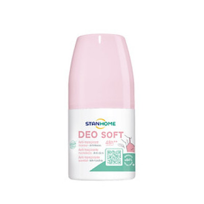 Lăn khử mùi, chống mùi không cồn cho da nhạy cảm Stanhome Deo Soft 50ml