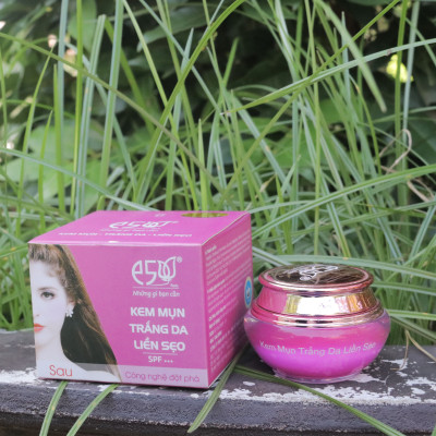 Kem Mụn Trắng Da Liền Sẹo E5 Hồng 